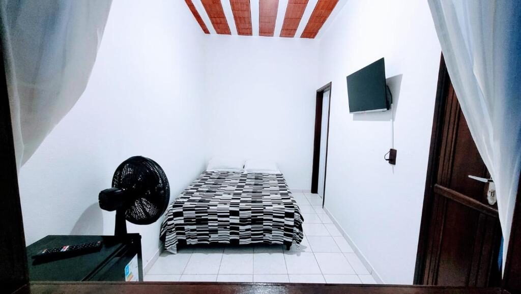 Suíte casal da Pousada Villavera